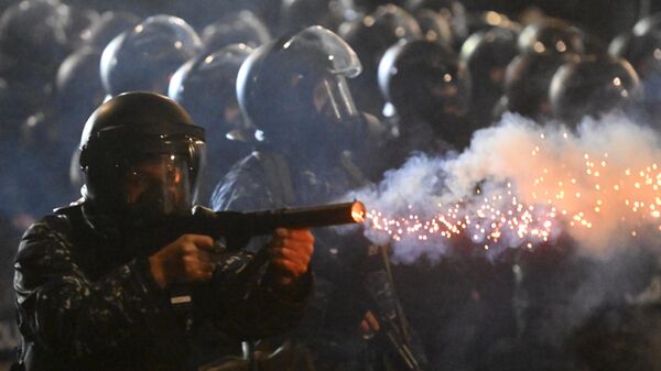 Բողոքի ակցիա Թբիլիսիում - Sputnik Արմենիա