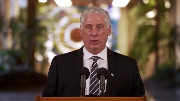 Президент Кубы Мигель Диас-Канель - Sputnik Армения