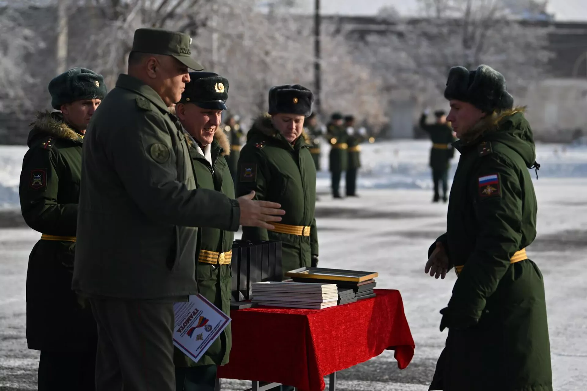 В Военной базе ордена Александра Невского в Армении отметили 83 годовщину со дня образования - Sputnik Արմենիա, 1920, 30.12.2024