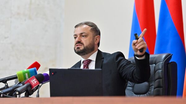 ՀՀ էկոնոմիկայի նախարար Գևորգ Պապոյանը - Sputnik Արմենիա
