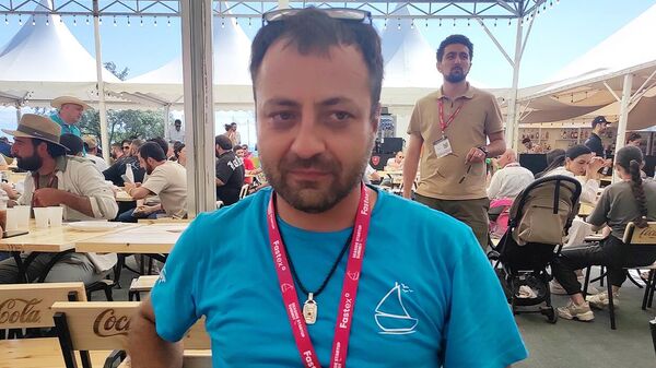 Давид Галстян, сооснователь стартапа OutStaff Pro - Sputnik Армения
