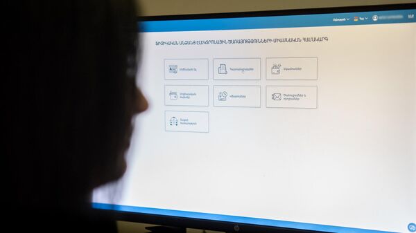 Օգտատերը փորձում է հայտարարագիր ներկայացնել - Sputnik Արմենիա