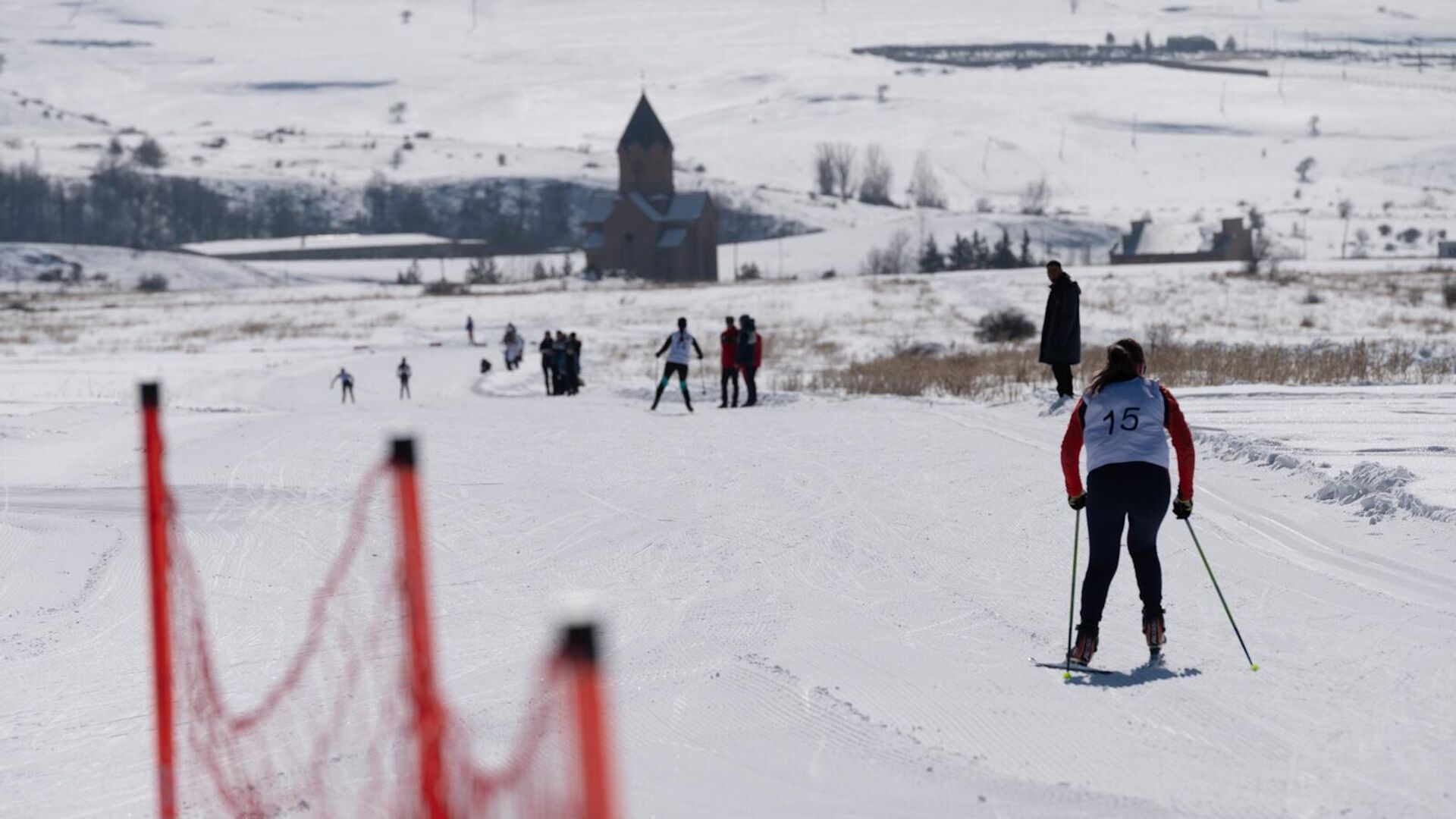 Лыжные соревнования во время Вторых зимних Панармянских игр (2 февраля 2025). Джермук - Sputnik Армения, 1920, 23.01.2026