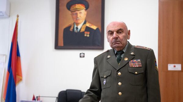 Председатель Совета Ветеранов Армении Симон Есаян - Sputnik Армения
