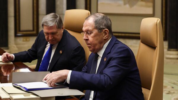 Սերգեյ Լավրովն ու Յուրի Ուշակովը - Sputnik Արմենիա