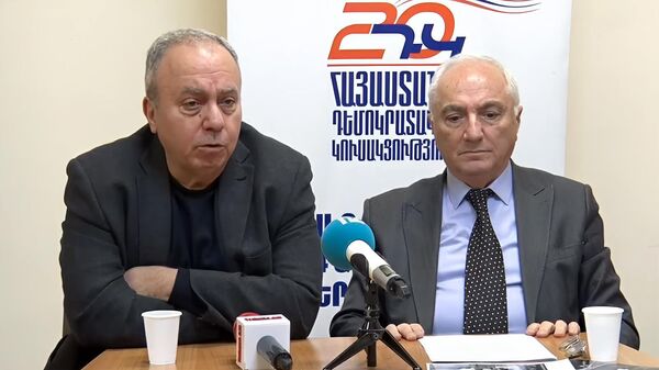 Հրանտ Բագրատյան, Արամ Սարգսյան - Sputnik Արմենիա