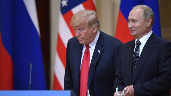 Դոնալդ Թրամփն ու Վալդիմիր Պուտինը - Sputnik Արմենիա