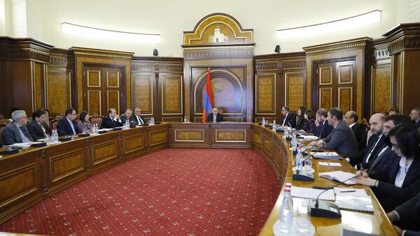 Под руководством премьер-министра Никола Пашиняна состоялось обсуждение Стратегии развития системы продовольственной безопасности на 2023–2026 годы (18 февраля 2025). Еревaн - Sputnik Армения