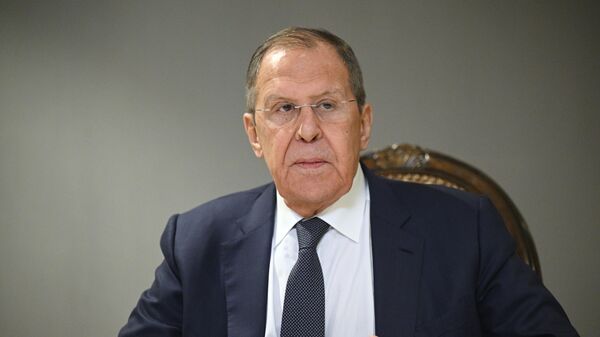 Пресс-подход главы МИД РФ Сергея Лаврова по итогам переговоров России и США (18 февраля 2025).Эр-Рияд - Sputnik Армения