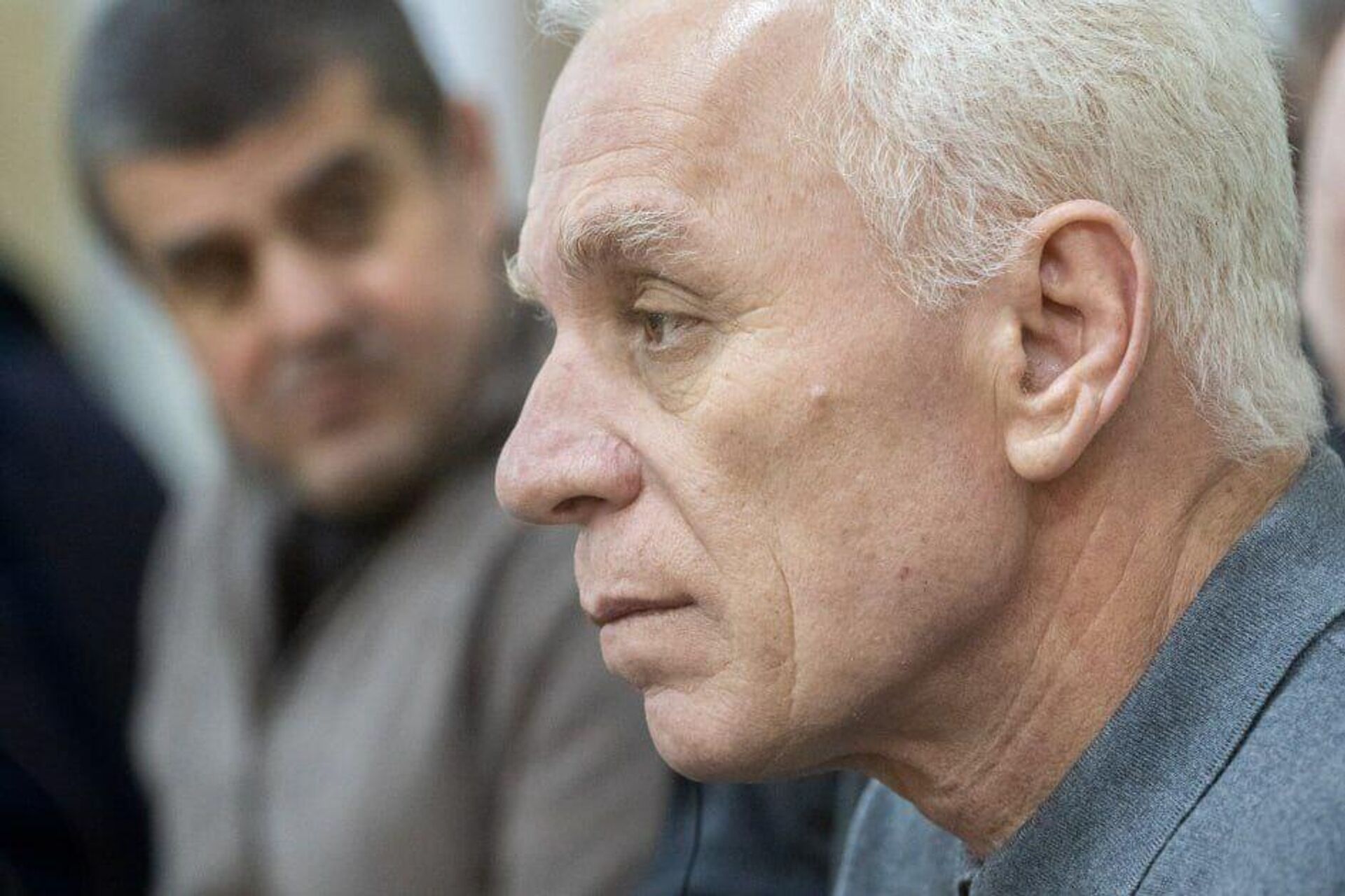 Судебное заседание над армянским военно-политическим руководством Нагорного Карабаха (18 февраля 2025). Баку - Sputnik Արմենիա, 1920, 18.02.2025