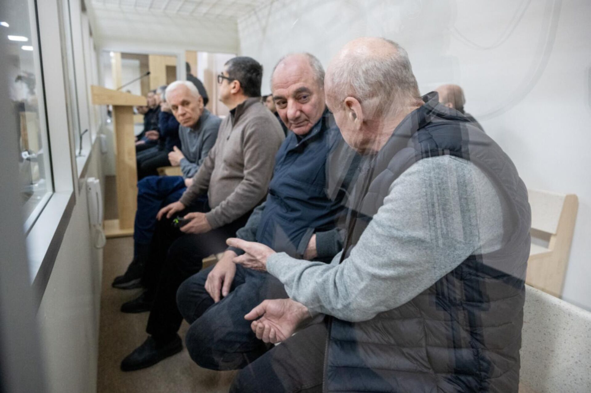 Судебное заседание над армянским военно-политическим руководством Нагорного Карабаха (20 февраля 2025). Баку - Sputnik Армения, 1920, 20.02.2025