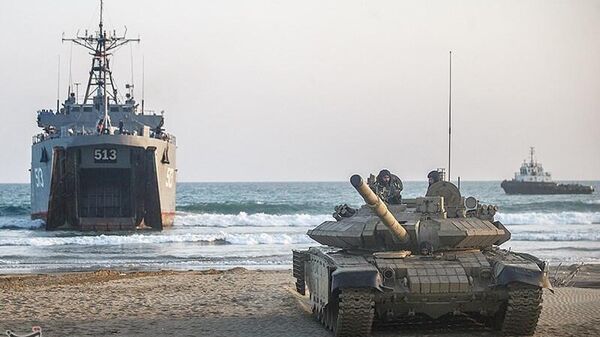 Крупномасштабные военные учения Zolfaqar 1403 иранских ВС (23 февраля 2025). Иран - Sputnik Армения