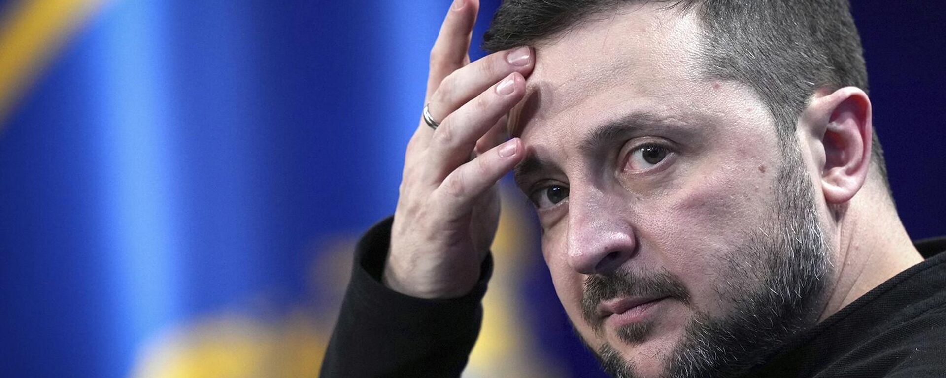 Президент Украины Владимир Зеленский выступает на пресс-конференции (23 февраля 2025). Киев - Sputnik Армения, 1920, 20.05.2025