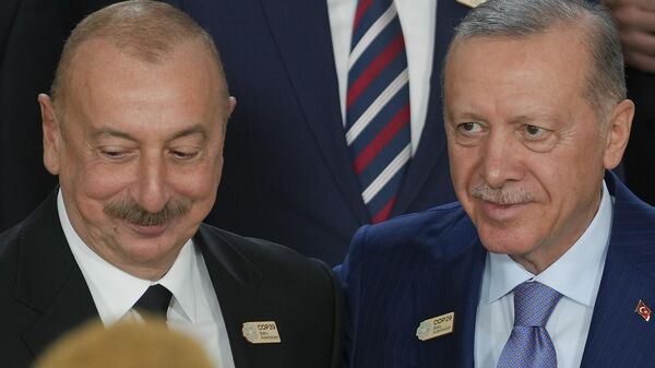 Իլհամ Ալիևն ու Թեջեփ Թայիփ Էրդողանը - Sputnik Արմենիա
