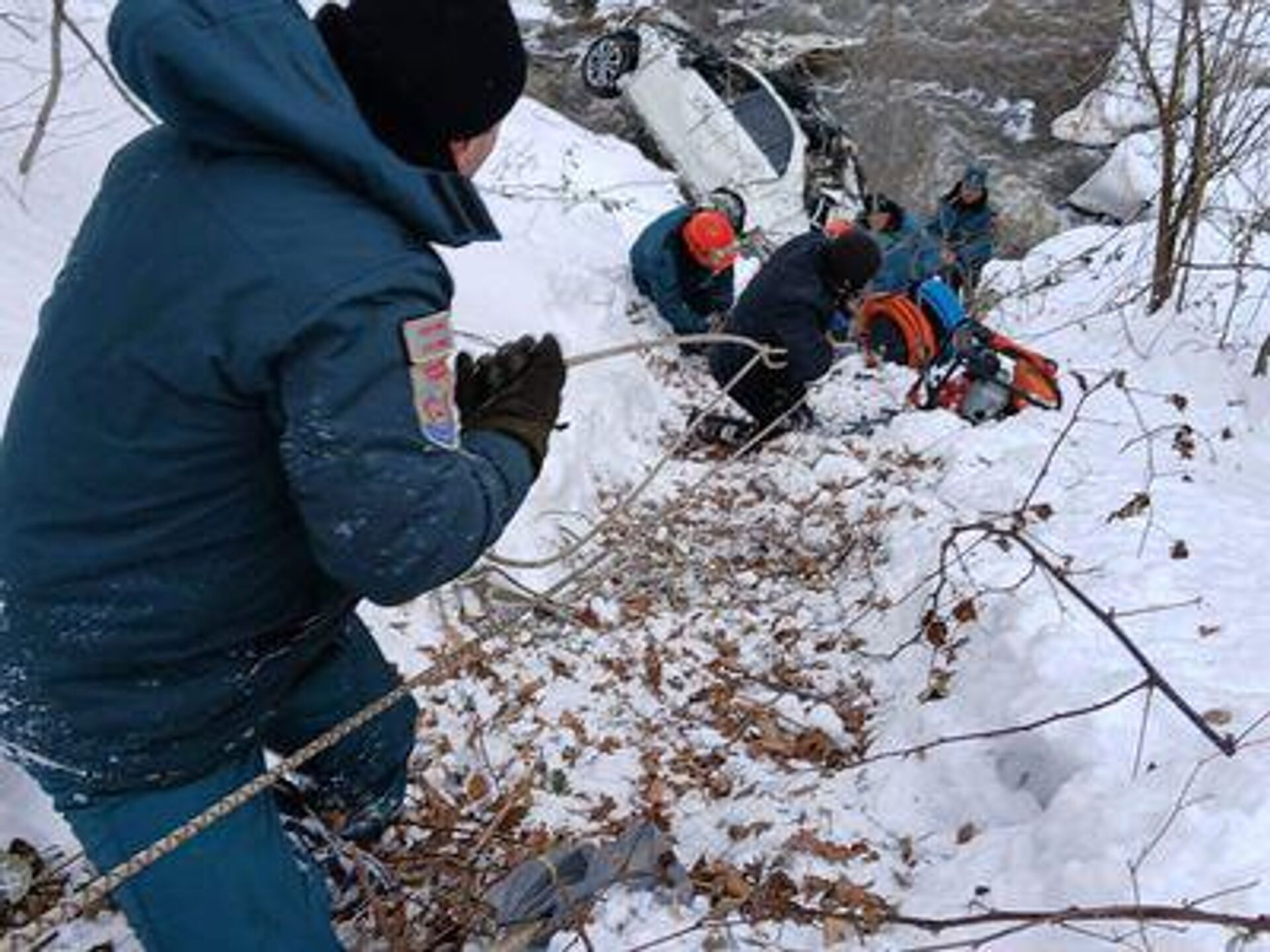 Дорожно-транспортное происшествие на дороге Ванадзор-Алаверди (24 февраля 2025). Лори - Sputnik Արմենիա, 1920, 24.02.2025