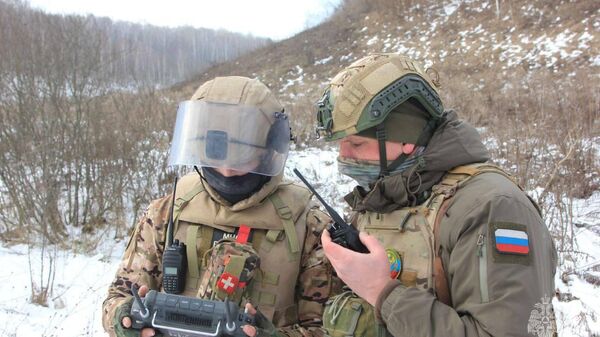 Саперы МЧС России в Курской области - Sputnik Армения