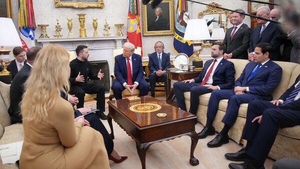 Դոնալդ Թրամփի և Վլադիմիր Զելենսկու հանդիպումը Վաշինգտոնում - Sputnik Արմենիա