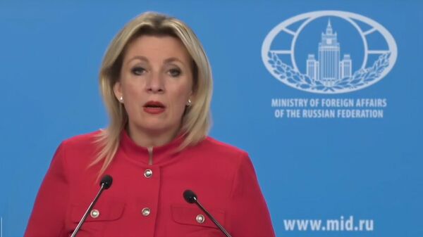 Мария Захарова проводит еженедельный брифинг (6 марта 2025). Москва - Sputnik Армения
