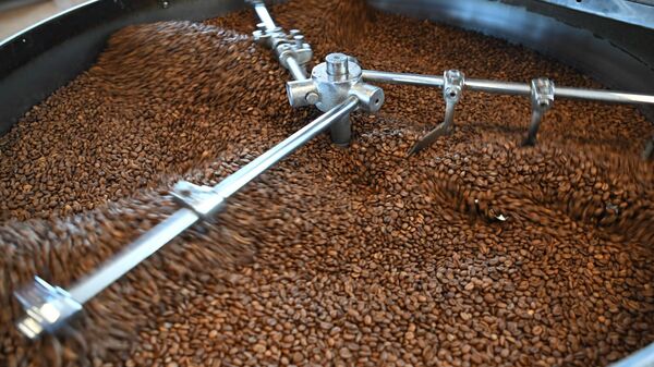 Цех по производству кофе компании Парижский кофе - Sputnik Армения