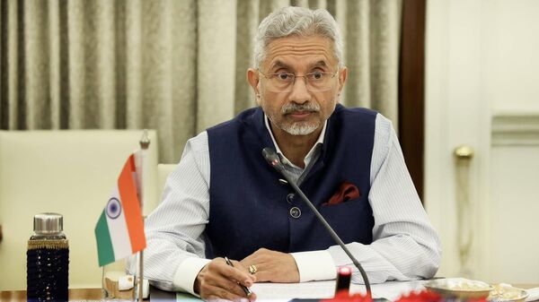 Частная встреча министров иностранных дел Армении и Индии Арарата Мирзояна и Субраманьяма Джайшанкара (10 марта 2025). Нью-Дели - Sputnik Армения