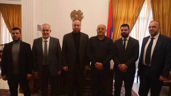 Հալեպի նահանգային իշխանություններն այցել են ՀՀ գլխավոր հյուպատոսություն - Sputnik Արմենիա