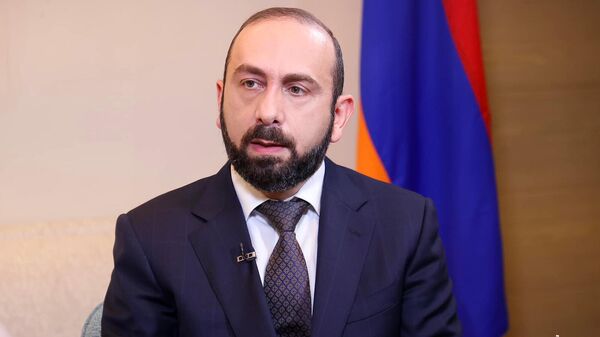 Министр иностранных дел Арарат Мирзоян  - Sputnik Армения