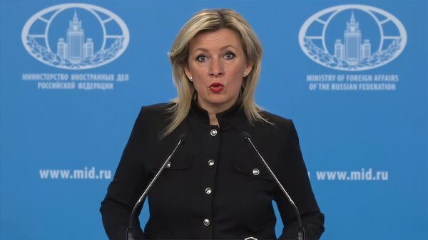 Мария Захарова во время еженедельного брифинга (13 марта 2025). Москва - Sputnik Армения