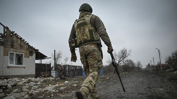 Хутор Агроном в Суджанском районе Курской области, освобожденный российскими Вооруженными силами от подразделений ВСУ, Россия - Sputnik Армения