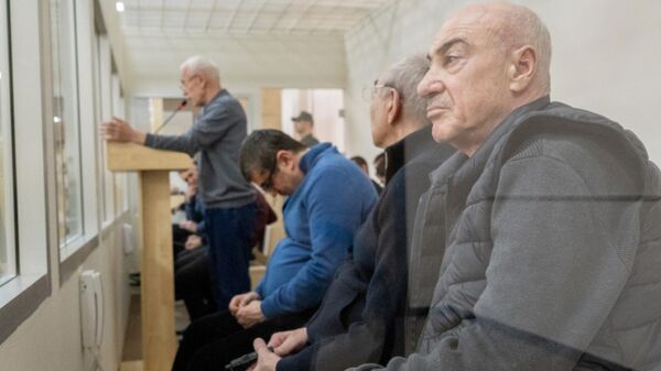 Кадры с очередного заседания в Баку по делу карабахских руководителей
 - Sputnik Արմենիա