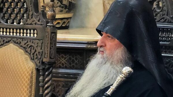  Բերիո Հայոց թեմի առաջնորդ Մակար արքեպիսկոպոս Աշգարյան - Sputnik Արմենիա