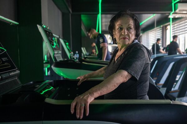 Светлана Минасян в фитнес центре Vlad Fitness Светлана Минасян в фитнес центре Vlad Fitness - Sputnik Армения