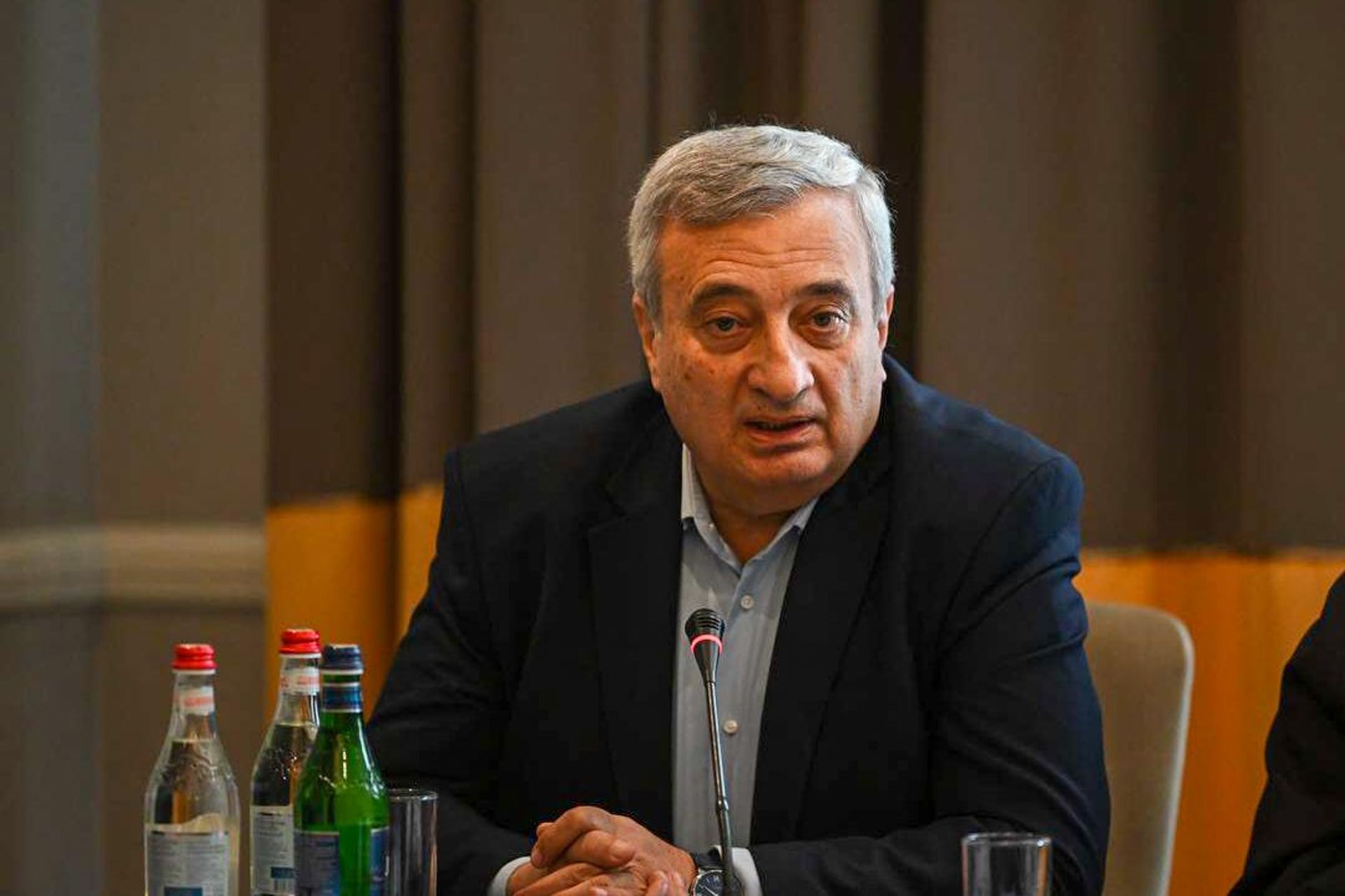 Ашот Мелконян во время запуска инициативы Армянский дом (27 марта 2025). Еревaн - Sputnik Արմենիա, 1920, 06.08.2026