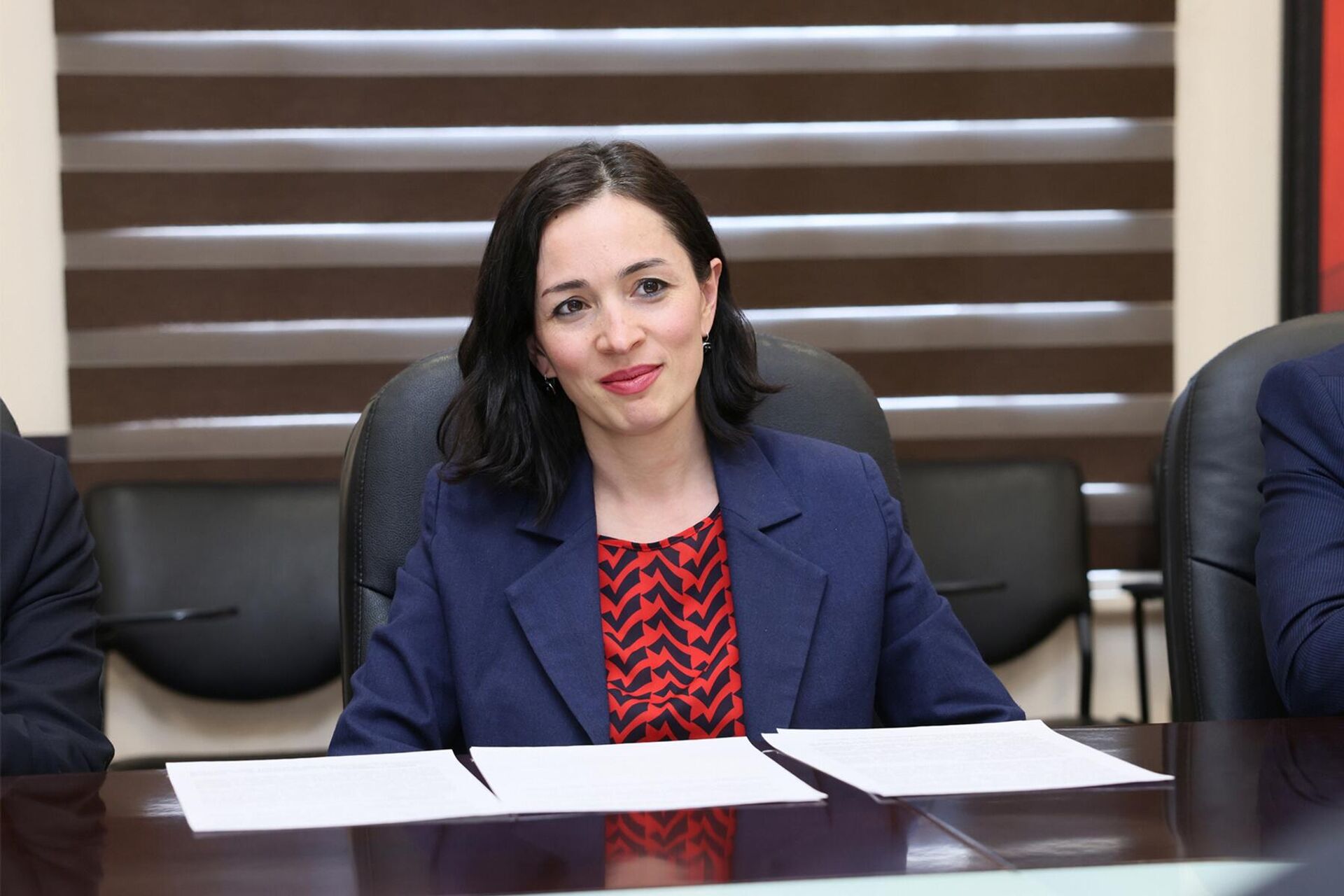 Министр ОНКС Жанна Андреасян приняла спецпредставителя Президента РФ по международному культурному сотрудничеству Михаила Швыдкого (7 апреля 2025). Еревaн Министр ОНКС Жанна Андреасян приняла спецпредставителя Президента РФ по международному культурному сотрудничеству Михаила Швыдкого (7 апреля 2025). Еревaн - Sputnik Армения, 1920, 07.04.2025
