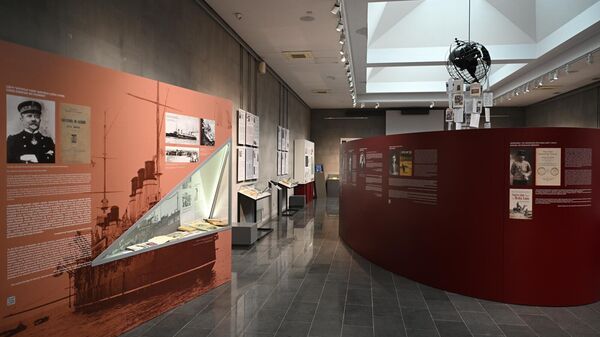 Открытие экспозиции этого года в музее-институте Геноцида армян (23 апреля 2025). Еревaн - Sputnik Армения