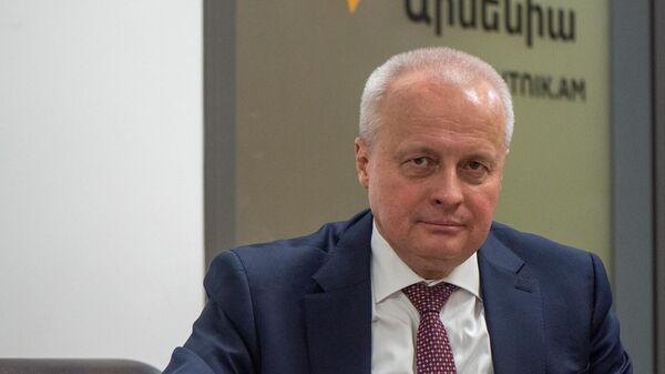 Посол РФ в Армении Сергей Копыркин в гостях радио Sputnik - Sputnik Армения