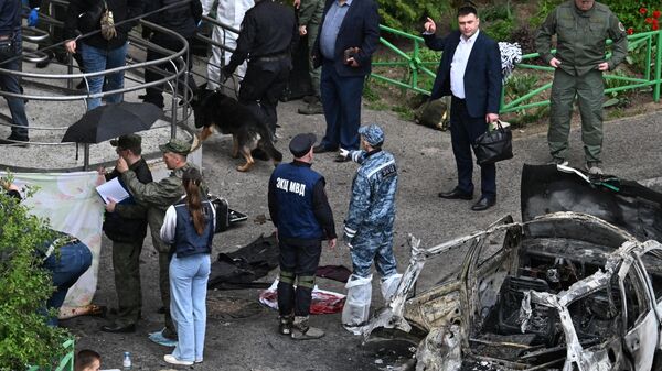 При взрыве автомобиля в Балашихе погиб генерал Генштаба ВС РФ Я. Москалик - Sputnik Армения