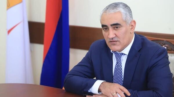 Երևանի Նոր Նորք վարչական շրջանի թաղապետ Տիգրան Տեր–Մարգարյանը  - Sputnik Արմենիա