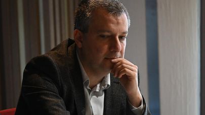 Политолог, научный сотрудник APRI Armenia Бениамин Погосян во время международного круглого стола "Диалог России и США и возможные последствия для евразийской безопасности и Южного Кавказа" (3 мая 2025). Еревaн