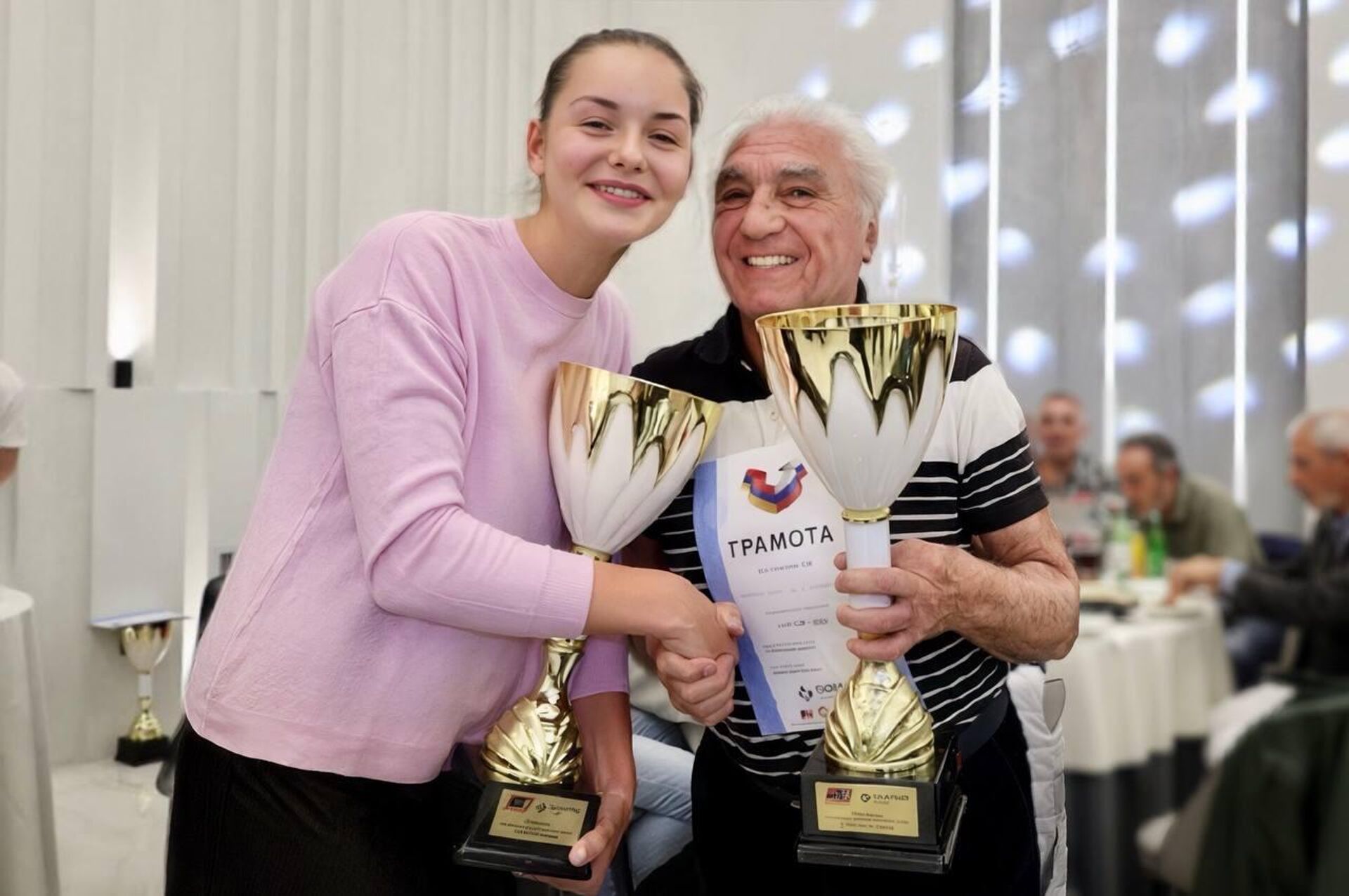 Российские космонавты — среди победителей теннисного турнира Armenian Diaspora Cup-2025 - Sputnik Արմենիա, 1920, 03.05.2025
