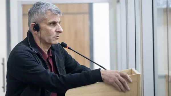 Судебное заседание над армянским военно-политическим руководством Нагорного Карабаха (5 мая 2025). Баку - Sputnik Армения