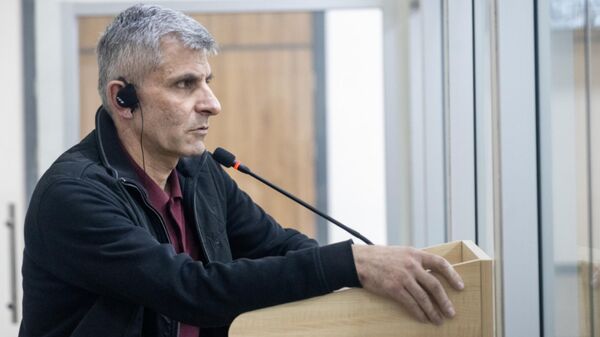 Судебное заседание над армянским военно-политическим руководством Нагорного Карабаха (5 мая 2025). Баку - Sputnik Армения