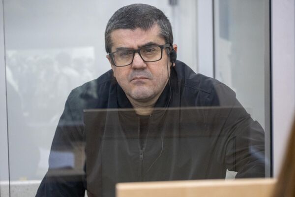 Судебное заседание над армянским военно-политическим руководством Нагорного Карабаха (5 мая 2025). Баку - Sputnik Армения