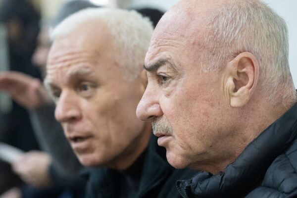 Судебное заседание над армянским военно-политическим руководством Нагорного Карабаха (5 мая 2025). Баку - Sputnik Армения
