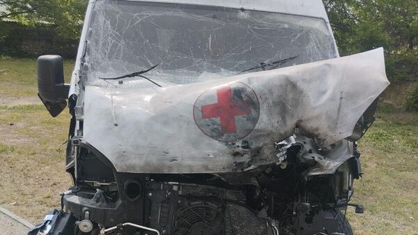 Վնասված ավտոմեքենան - Sputnik Արմենիա