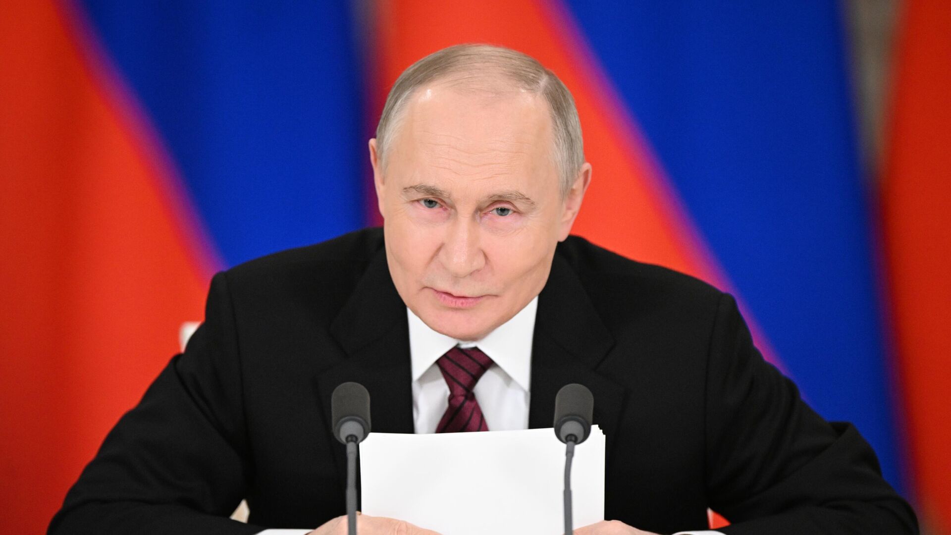 Президент РФ Владимир Путин Президент РФ Владимир Путин - Sputnik Армения, 1920, 26.05.2025