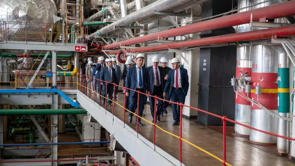 Визит посла России Сергея Копыркина на Армянскую АЭС (14 мая 2025). Мецамор - Sputnik Армения