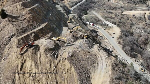 Քաջարան–Ագարակ ճանապարհի կառուցում - Sputnik Արմենիա