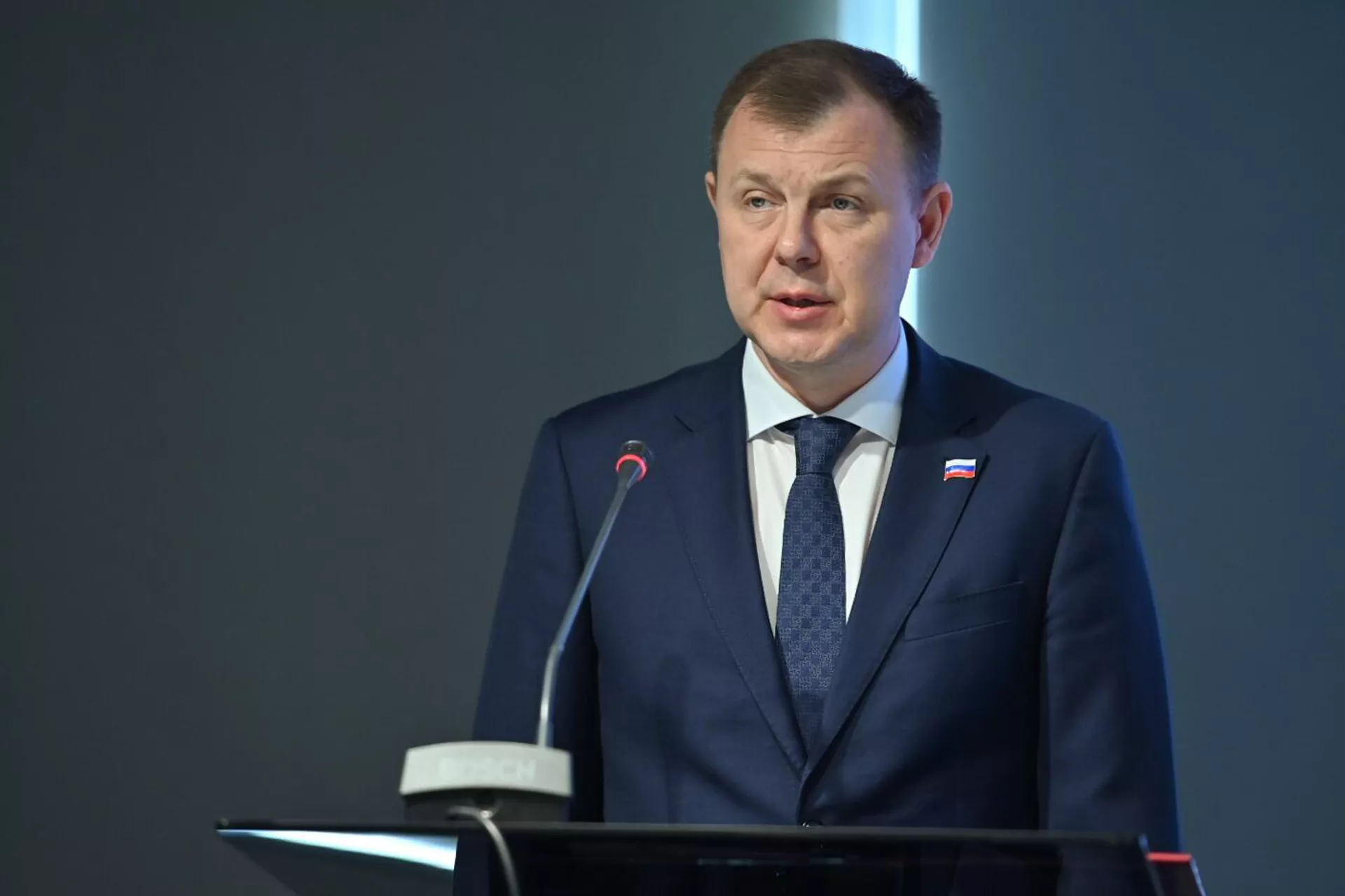 Замглавы МЧС России Вячеслав Бутко на научно-практической конференции, посвященной 10-летию Армяно-российского центра гуманитарного реагирования (19 мая 2025). Еревaн - Sputnik Армения, 1920, 19.05.2025