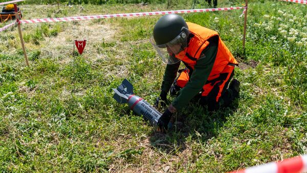 Ռուս-հայկական մարդասիրական արձագանքման կենտրոնի 10-ամյակին նվիրված միջազգային ցուցադրական վարժանքներ և հրշեջ-փրկարարական տեխնիկայի և տեխնոլոգիաների ցուցահանդես - Sputnik Արմենիա