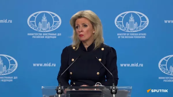 Захарова о русофобских плакатах в Ереване в преддверии приезда Лаврова - Sputnik Армения